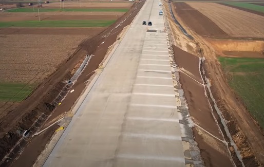 VIDEO Cum arată acum drumul din beton către podul Giurgiu-Ruse - prima „autostradă nemțească” din România