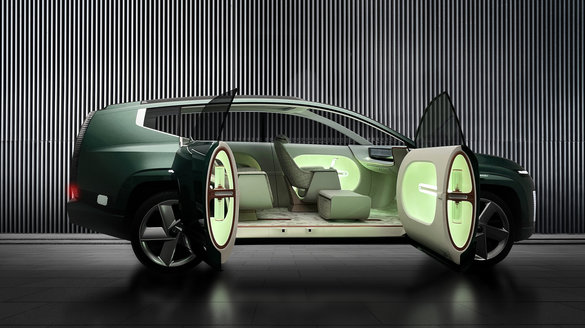 FOTO Hyundai prezintă conceptul SEVEN, care anticipează un viitor SUV electric