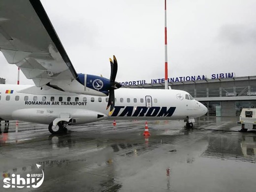 Nemulțumire la Sibiu pentru deschiderea aeroportului...din Brașov 