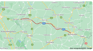 Ungaria intenționează să extindă drumul expres M44 spre România