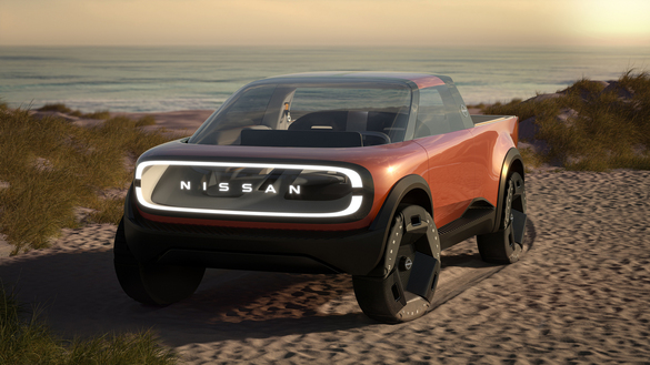 FOTO & VIDEO Nissan a anunțat lansarea unui pick-up electric, împreună cu alte trei concepte