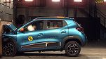 ULTIMA ORĂ VIDEO Dacia Spring - scor slab la testele EuroNCAP, dar depășește Renault Zoe, care a luat zero stele