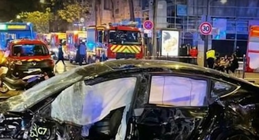 VIDEO O companie de taximetrie a suspendat folosirea de mașini Tesla după un accident grav la Paris