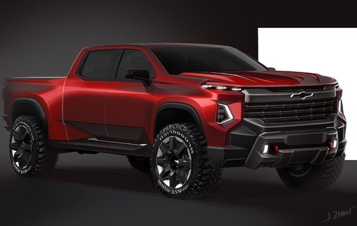 VIDEO General Motors va lansa versiunea electrică a camionetei Chevrolet Silverado în 2023, în două etape