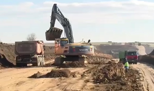 VIDEO Lucrările pe șantierul "Autostrăzii Ford", reluate. Când se va putea circula
