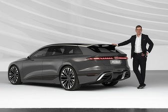 FOTO Audi: profit record și un nou concept electric care anunță lansarea noului A6 e-tron