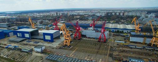 FOTO Vard Brăila obține o nouă comandă pentru o navă de întreținere a turbinelor eoliene