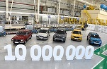 Moment istoric: Dacia a produs 10 milioane de autovehicule