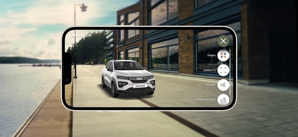 FOTO Realitate augmentată pentru mașinile Dacia, plus echipamente în premieră pe Duster: oglinzi electrice și senzori de ploaie