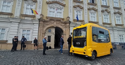 VIDEO Prima mașină complet autonomă a fost testată în România
