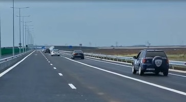 VIDEO Tronsonul 2 al Drumului Expres Craiova-Pitești a fost deschis circulației