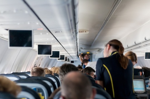 Transportul aerian de pasageri a crescut de trei ori 
