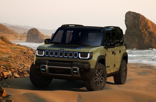 Jeep va lansa patru SUV-uri complet electrice până la sfârșitul anului 2025