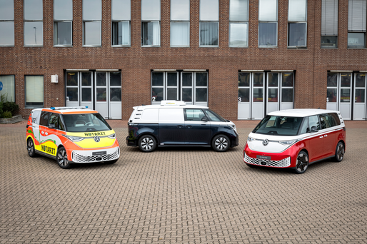 FOTO VW a prezentat cinci noi concepte derivate din ID. Buzz, de la ambulanță, la mașină de înghețată