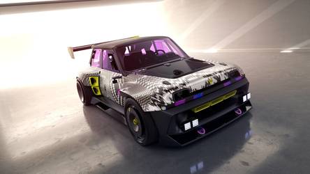 FOTO Renault 5 Turbo 3E, primul automobil electric pentru drifturi