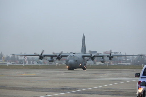 VIDEO&DOCUMENT România pune în service aeronava militară Hercules abia primită cadou de la SUA. La cât sunt estimate costurile reparațiilor