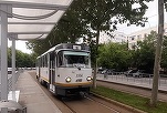 FOTO Noile tramvaie de la Arad, expuse în București la Salon. Când vor ieși pe traseu
