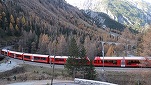 VIDEO Elveția a inaugurat cel mai lung tren de pasageri din lume, cu o lungime de 2 kilometri și 100 de vagoane