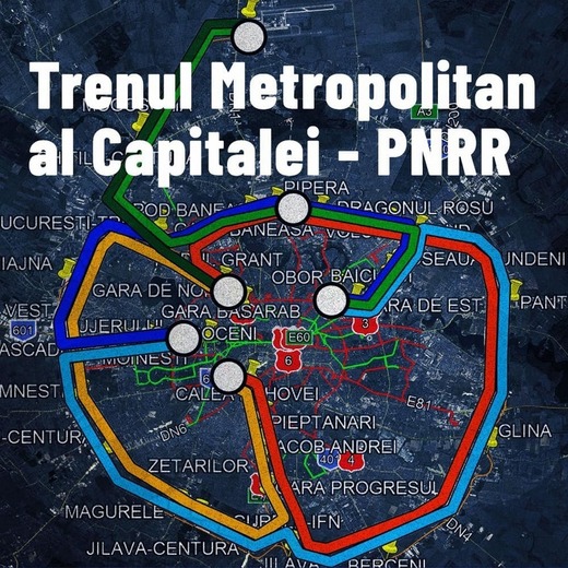 Primăria Capitalei încheie cu CFR un parteneriat pentru realizarea trenului urban și metropolitan București-Ilfov