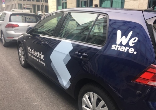 VW și-a vândut afacerea de car-sharing WeShare unui concurent
