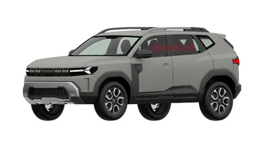 FOTO Dacia Duster 3 va fi mai mare decât generația actuală. Inginerii români și francezi testează tracțiunea 4x4 cu motor electric