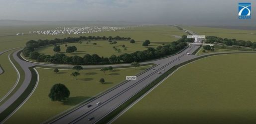 Contractele pentru execuția celor 3 loturi ale Autostrăzii Focșani-Bacău au fost câștigate de un constructor român
