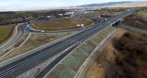 VIDEO Autostrada Sibiu – Pitești, lotul I Șelimbăr-Boița pregătit pentru inaugurare: ultimele retușuri