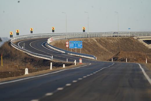 VIDEO A fost deschis traficul pe o centură pe care statul s-a chinuit 7 ani