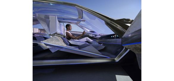 FOTO & VIDEO Peugeot se luptă cu BMW în concepte, la CES. Inception este viziunea francezilor pentru mașinile electrice ale viitorului