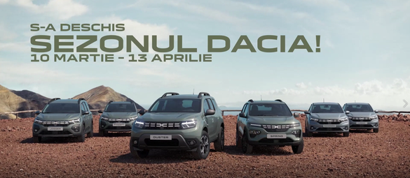 FOTO Dacia pune pe masă o ofertă - Dă cadou un card de încărcare pentru 10.000 de km pentru cei care comandă noul Dacia Spring de 65 CP. Niciun român nu a comandat Spring fără subvenția Rabla