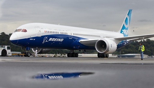Boeing a reluat livrările de avioane 787 Dreamliner