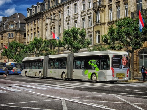 Chiar dacă este gratuit, transportul public din Luxemburg nu poate concura cu mașina personală