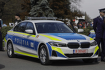 FOTO BMW-urile cumpărate de IGPR, achiziție verificată de Parchetul European condus de Kovesi, prezentate de Ziua Poliției Române 