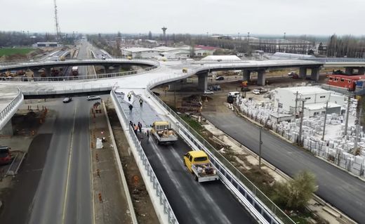 FOTO Ultimatum de la Guvern pentru constructorul Pasajului Berceni: Dacă nu terminați până pe....