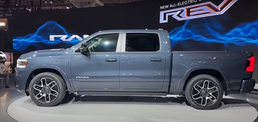 VIDEO Stellantis a prezentat noua sa camionetă electrică Ram 1500 REV