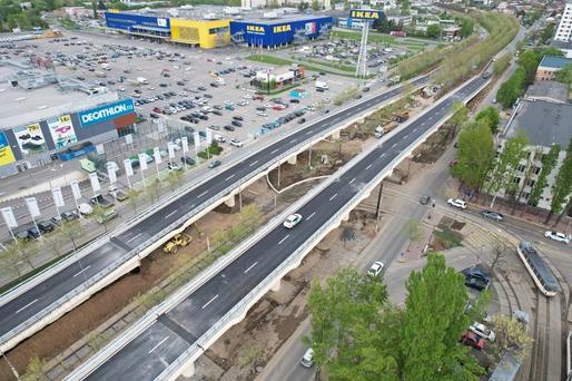 VIDEO Au fost deschise două noi pasaje rutiere supraterane în zona comercială Pallady din București