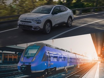 Citroen le propune cumpărătorilor de mașini electrice să meargă cu trenul. „Ca să-ți vezi prietenii, bunica, mama!”