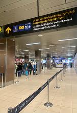 Flux rapid pentru posesorii de pașapoarte biometrice la Aeroportul Henri Coandă