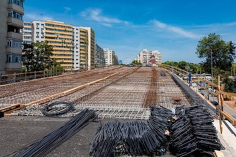 Începe betonarea Pasajului Doamna Ghica. Când va fi deschis circulației