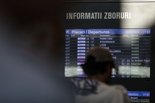 Top 10 aeroporturi de unde vin și unde pleacă cei mai mulți pasageri în și din România