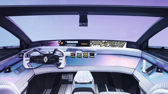 FOTO Renault a prezentat un nou concept-car - H1st Vision