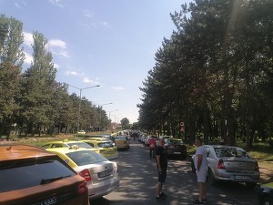 VIDE&FOTO Proteste ale taximetriștilor în marile orașe din țară