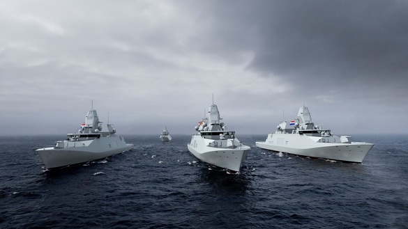FOTO Damen Galați va construi și proiecta 4 noi fregate pentru Olanda și Belgia