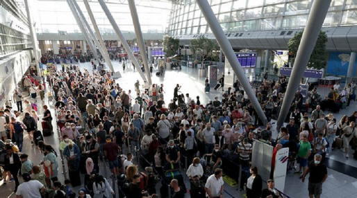 Sute de zboruri anulate din cauza unei greve pe aeroporturile italiene