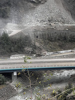 VIDEO Circulația trenurilor între Franța și Italia a fost întreruptă, din cauza unei alunecări masive de pietre în Savoia