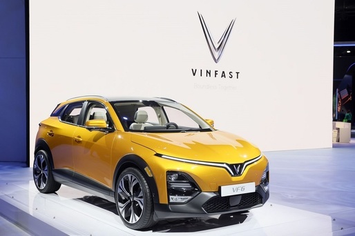 Acțiunile Vinfast au continuat să crească puternic, după ce compania vietnameză a ajuns al treilea cel mai valoros producător auto din lume