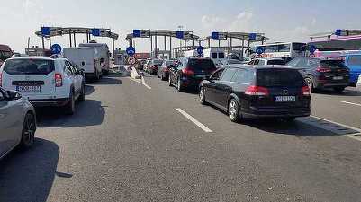 Protestul transportatorilor bulgari de cereale determină restricții de circulație și acces blocat în vămi