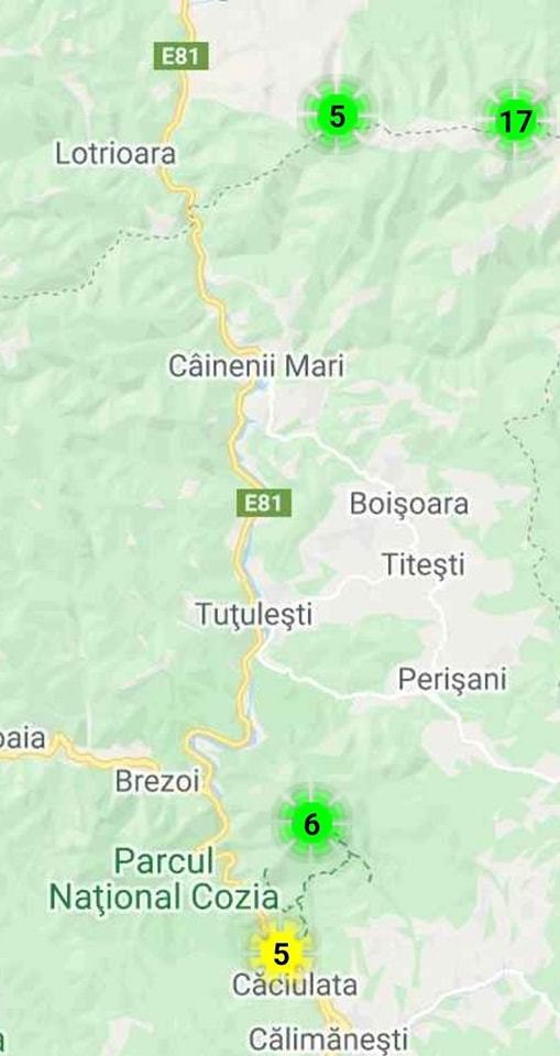 Licitație pentru lucrări de protecție a versanților pe Valea Oltului