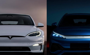 Luptă strânsă între Tesla și BYD la nivel global, pentru locul 1 pe segmentul electric. Câte mașini le mai despart 