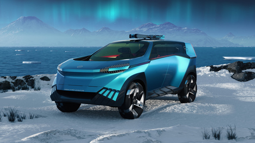FOTO Nissan a prezentat al doilea concept electric: Hyper Adventure